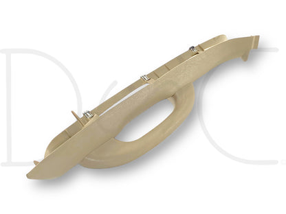 03-07 Ford F250 F350 RH Right Passenger A-Pillar Trim Grab Handle Tan OE