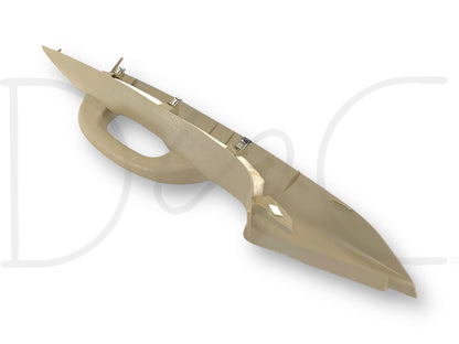 03-07 Ford F250 F350 RH Right Passenger A-Pillar Trim Grab Handle Tan OE