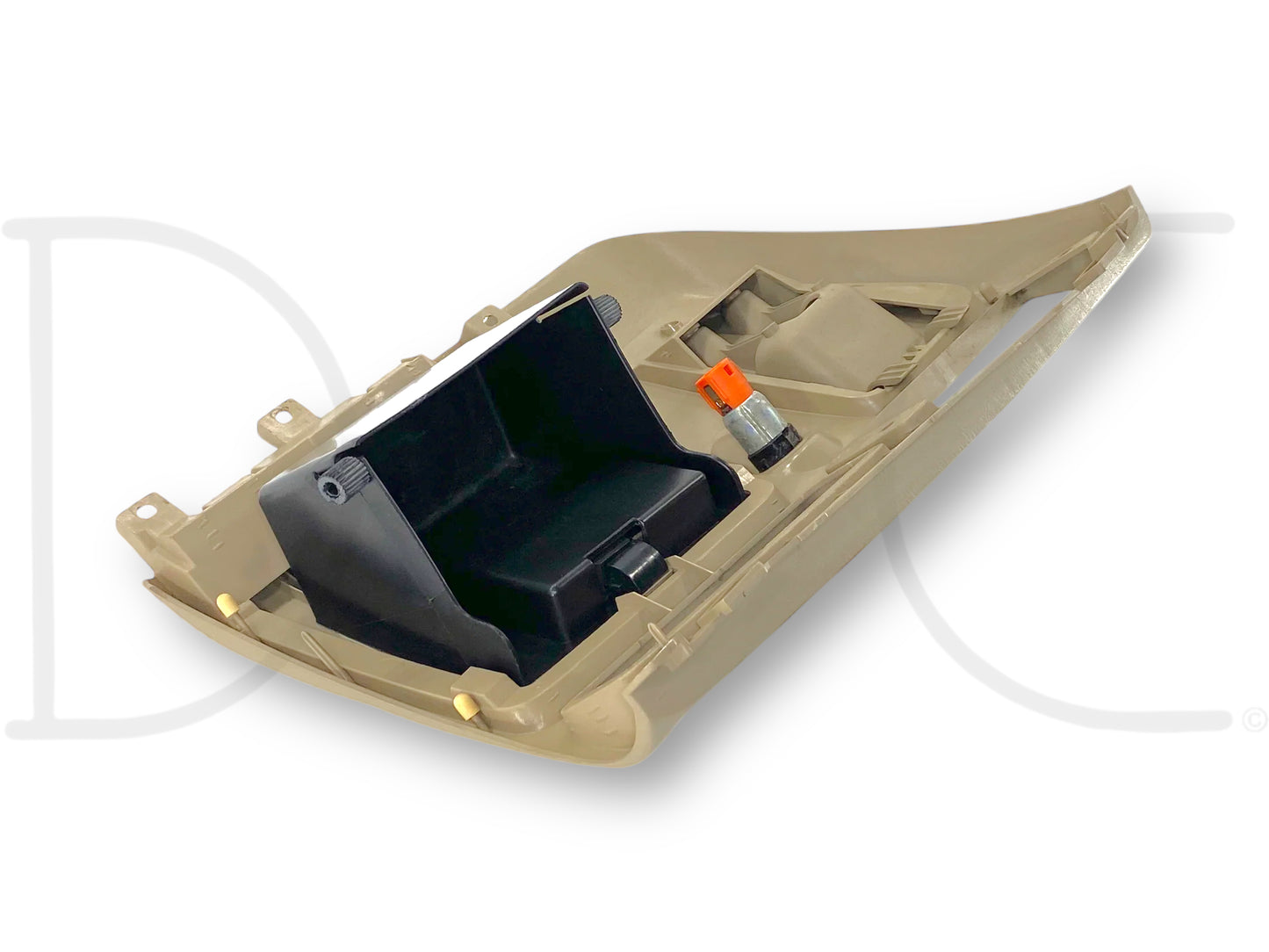 05-07 Ford F250 F350 Center Lower Dash Panel Tan Dashboard Storage Compartment