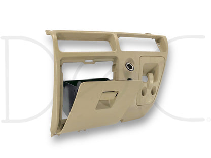 05-07 Ford F250 F350 Center Lower Dash Panel Tan Dashboard Storage Compartment