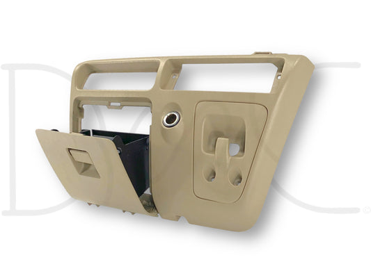 05-07 Ford F250 F350 Center Lower Dash Panel Tan Dashboard Storage Compartment