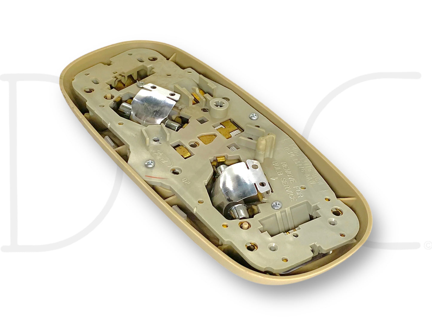 99-07 Ford F250 F350 Overhead Dome Light Map Lamp Tan OE F4Db-13776-Bcw