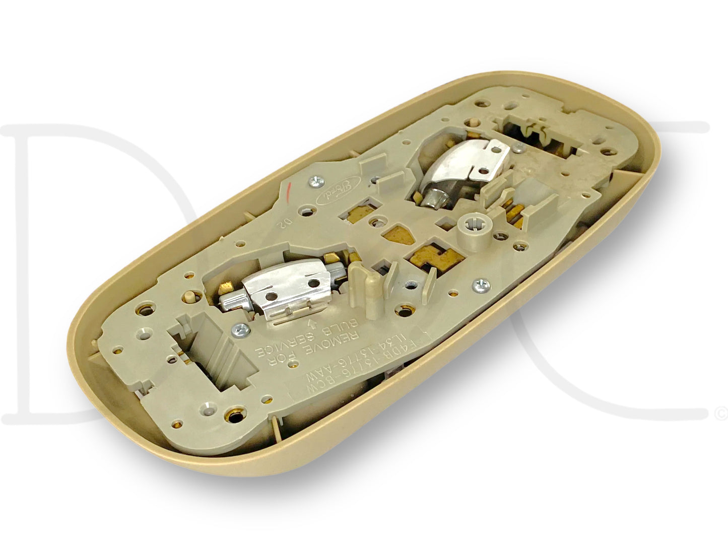 99-07 Ford F250 F350 Overhead Dome Light Map Lamp Tan OE F4Db-13776-Bcw