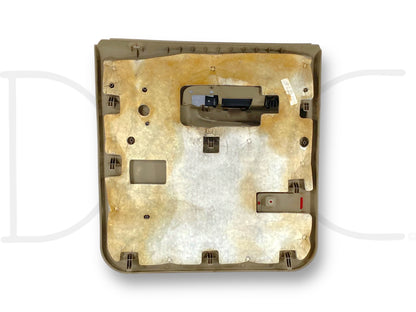 05-07 Ford F250 F350 Crew LH Left Driver Rear Door Panel Power Tan Wood OE