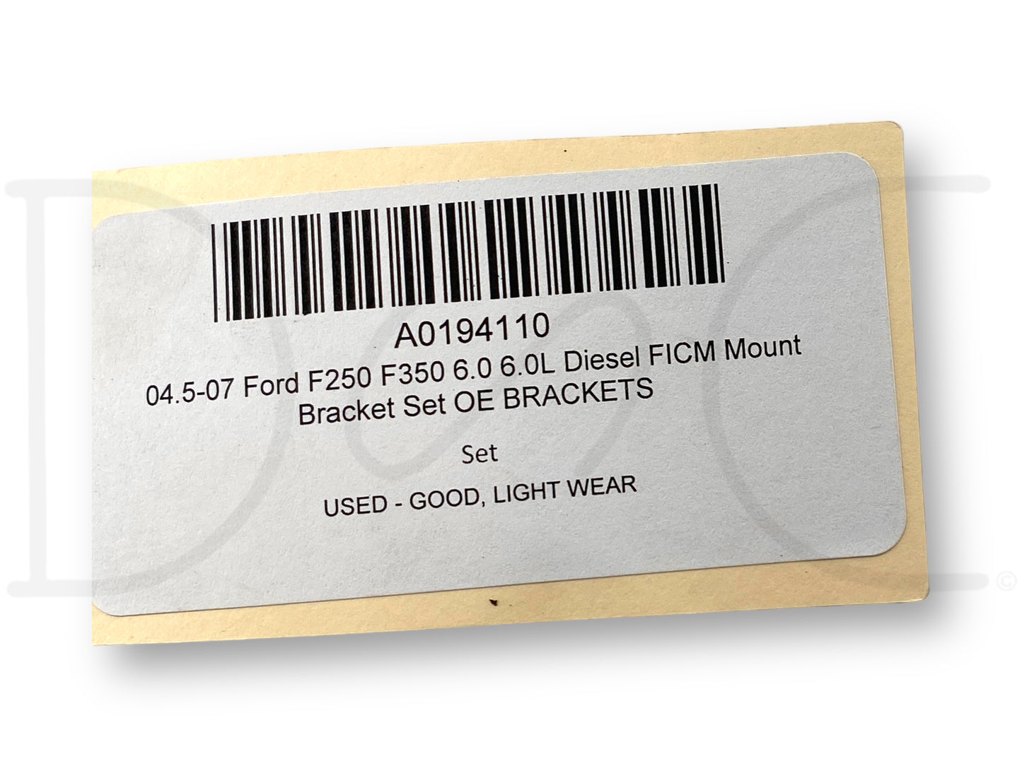 04.5-07 Ford F250 F350 6.0 6.0L Diesel FICM Mount Bracket Set OE Brackets