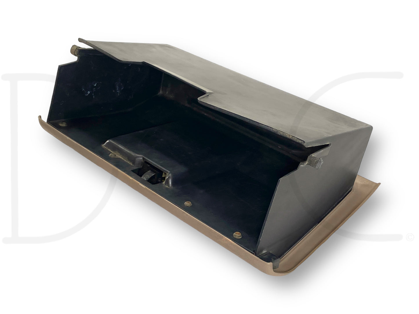 94-97 Ford F250 F350 Dash Glove Box Storage Bin Compartment Tan OE *Blem*