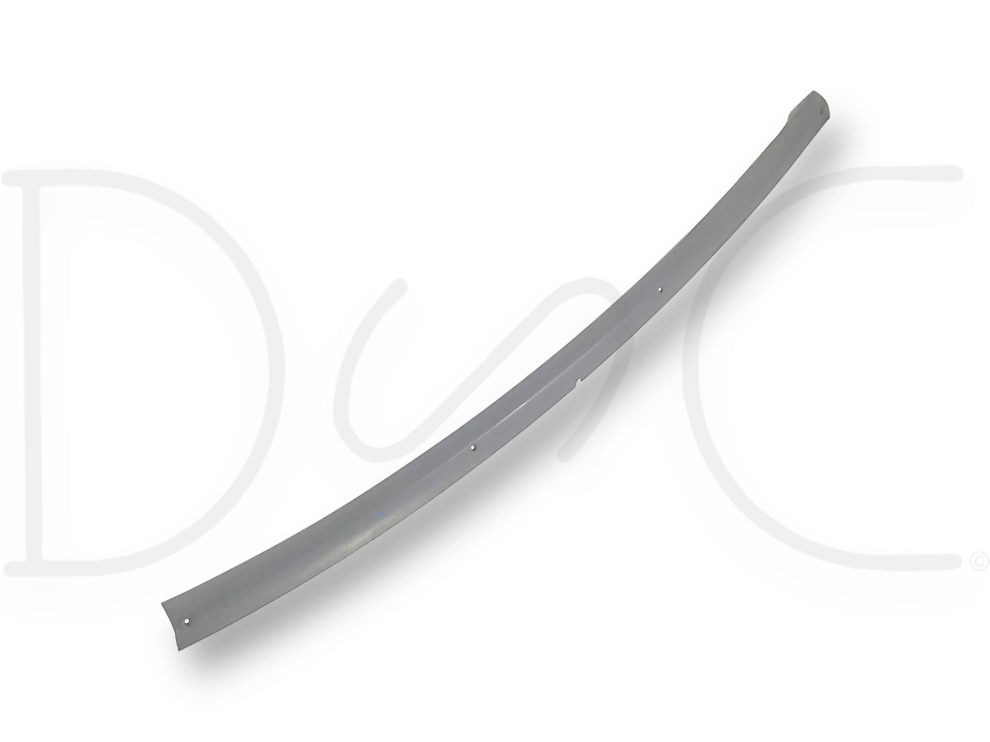 92-97 Ford F250 F350 Front Interior Headliner Molding Upper Trim Opal Gray