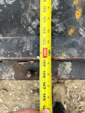 Flat Bed 12' J&I Mfg Chassis Cab Steel Bed W/ Under Deck Boxes