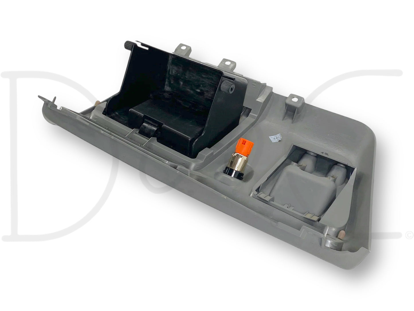 05-07 Ford F250 F350 Center Lower Dash Panel Gray Dashboard Storage Compartment