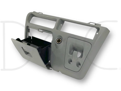 05-07 Ford F250 F350 Center Lower Dash Panel Gray Dashboard Storage Compartment