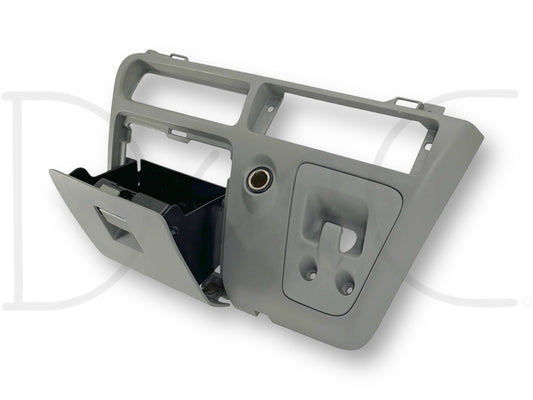 05-07 Ford F250 F350 Center Lower Dash Panel Gray Dashboard Storage Compartment
