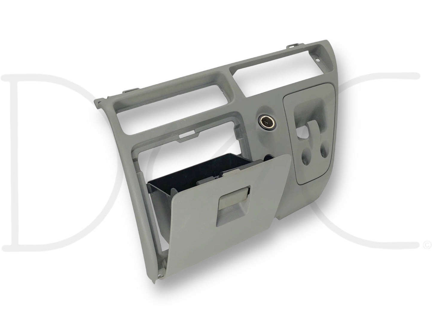 05-07 Ford F250 F350 Center Lower Dash Panel Gray Dashboard Storage Compartment
