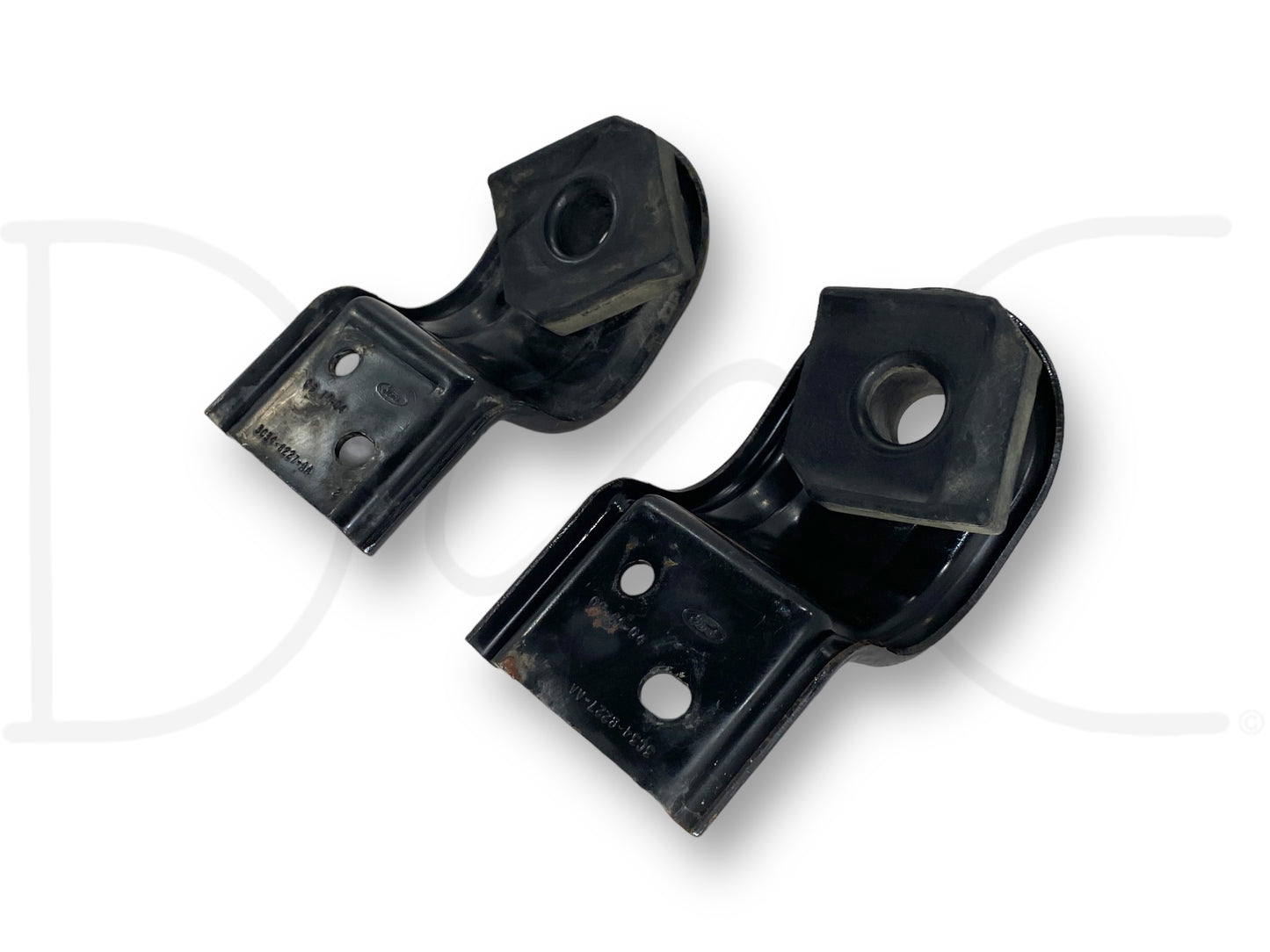 03-07 Ford F250 F350 Upper Radiator Mount Bracket Pair OE Brackets