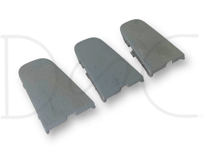 99-07 Ford F250 F350 Super Duty Dashboard Dash Bolt Cover Trim Set Gray OE
