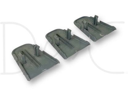 99-07 Ford F250 F350 Super Duty Dashboard Dash Bolt Cover Trim Set Gray OE