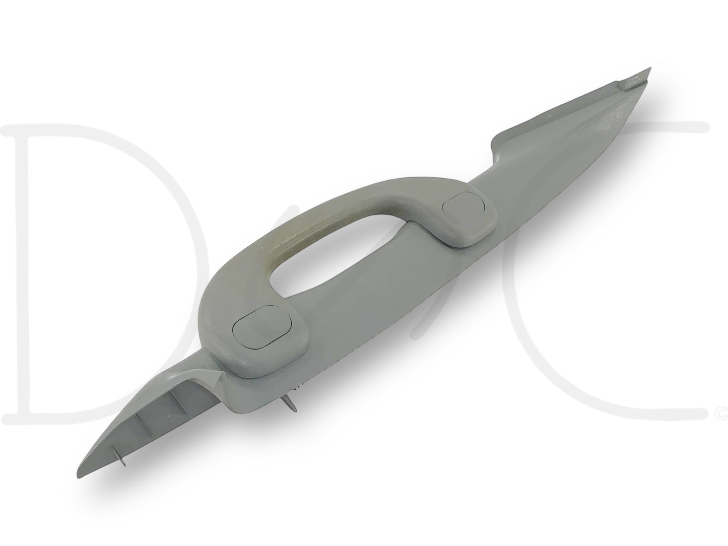 03-07 Ford F250 F350 RH Right Passenger A-Pillar Trim Grab Handle Gray OE