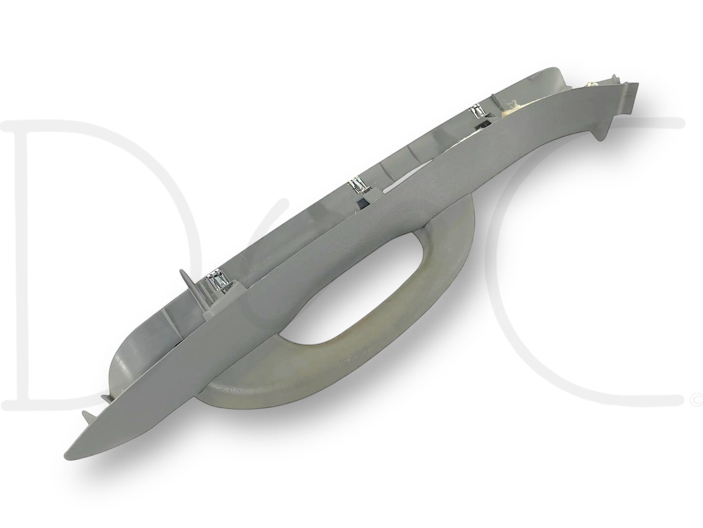 03-07 Ford F250 F350 RH Right Passenger A-Pillar Trim Grab Handle Gray OE