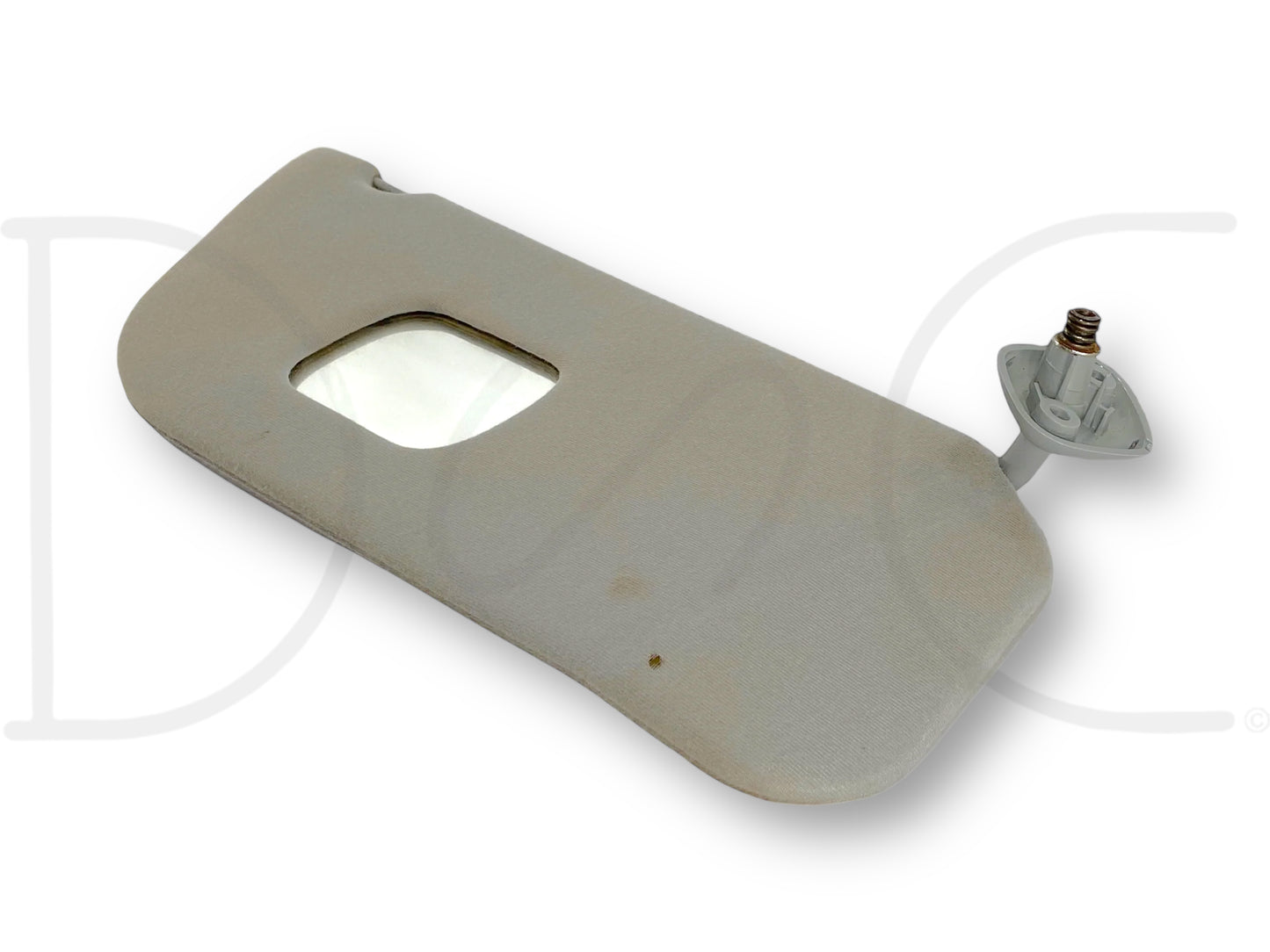 02-07 Ford F250 F350 RH Right Passenger Sun Visor Gray W/ Mirror OEM