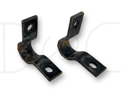 05-10 Ford F450 F550 Rear Stabilizer Sway Bar Mount Bracket Set F81A-5B491-CD