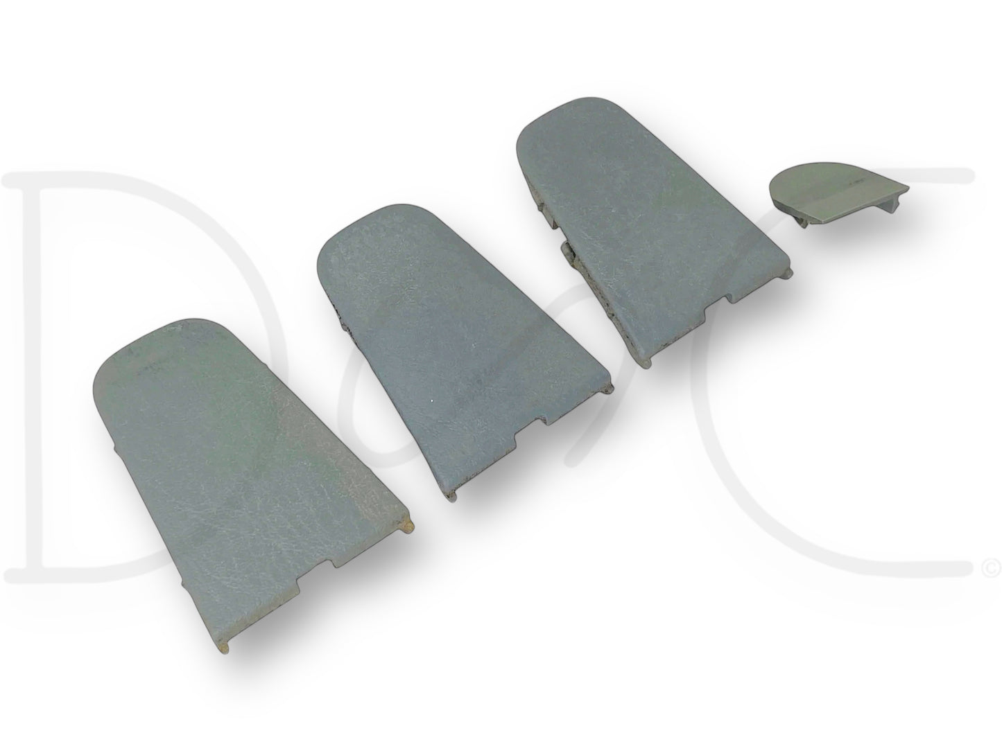 99-07 Ford F250 F350 Super Duty Dashboard Dash Bolt Cover Trim Set Gray OE
