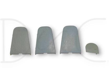 99-07 Ford F250 F350 Super Duty Dashboard Dash Bolt Cover Trim Set Gray OE