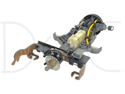 05-07 Ford F250 F350 XL Non-Tilt Steering Column Auto W/ Key & Clockspring OE