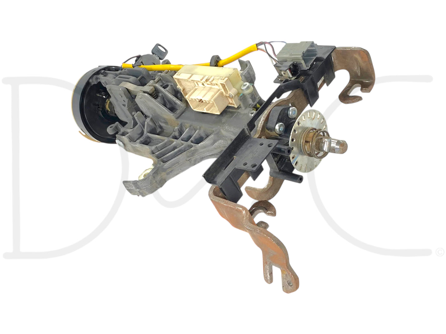 05-07 Ford F250 F350 Steering Column Auto Trans W/ Key & Clockspring OE