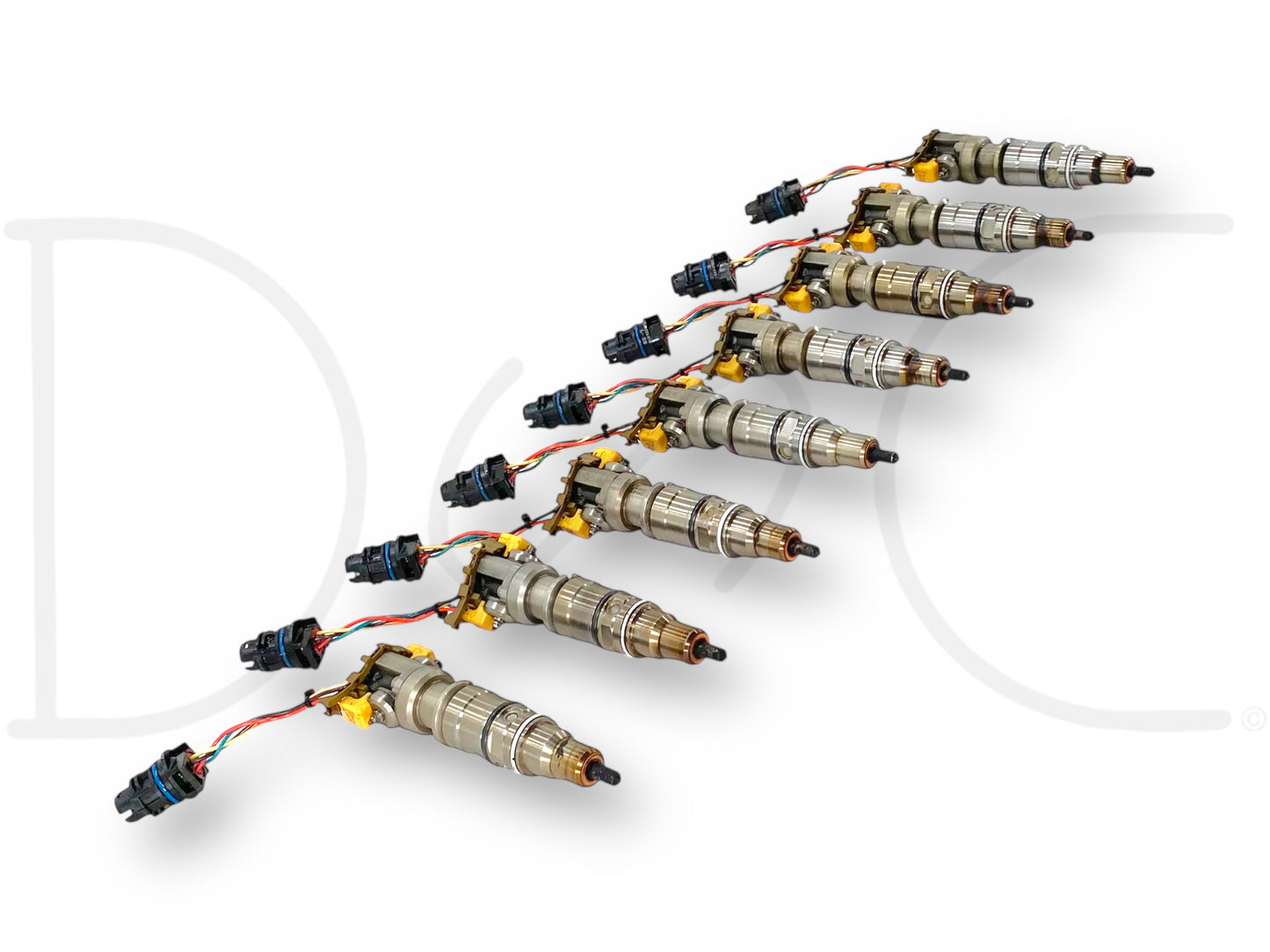 03-07 Ford F250 F350 6.0 6.0L Diesel Fuel Injector Set (8) Injectors *CORES*