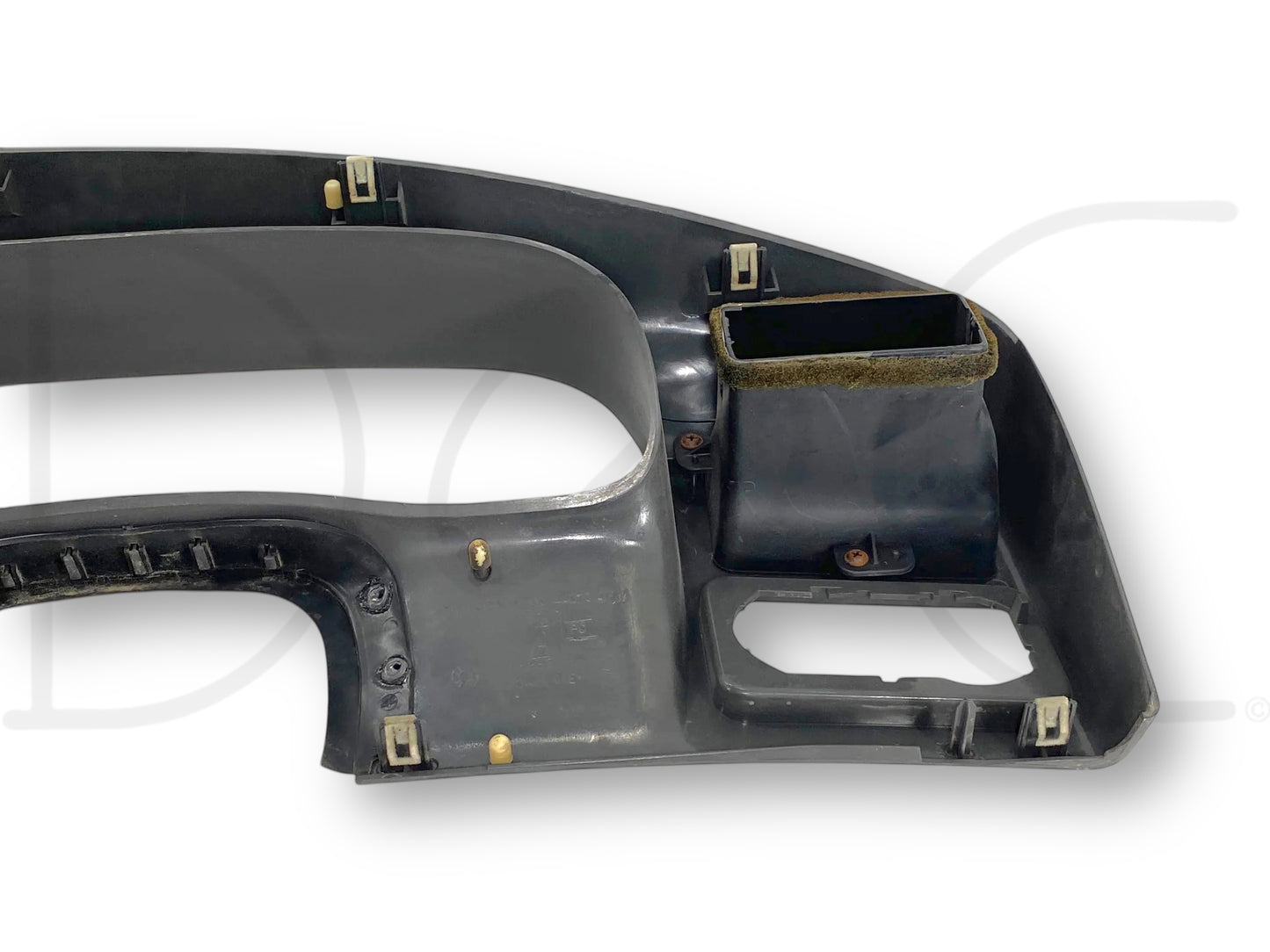 99-04 Ford F250 F350 Super Duty Dash Bezel Radio Cluster Trim Panel Gray OE