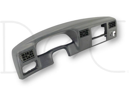 99-04 Ford F250 F350 Super Duty Dash Bezel Radio Cluster Trim Panel Gray OE