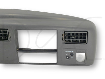 99-04 Ford F250 F350 Super Duty Dash Bezel Radio Cluster Trim Panel Gray OE