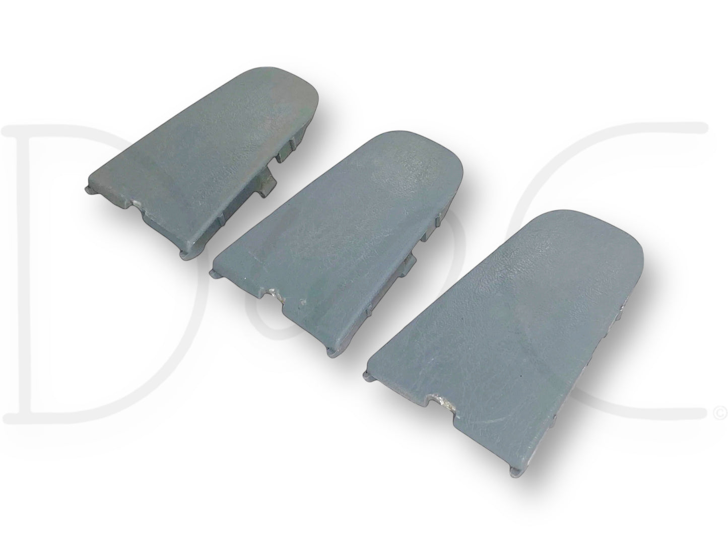 99-07 Ford F250 F350 Super Duty Dashboard Dash Bolt Cover Trim Set Gray OE