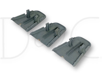 99-07 Ford F250 F350 Super Duty Dashboard Dash Bolt Cover Trim Set Gray OE