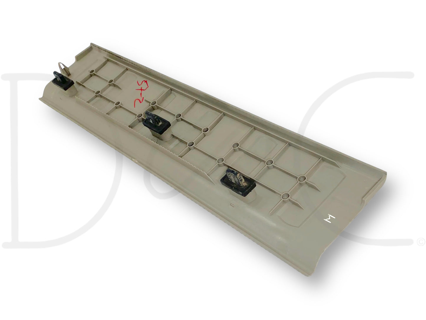 08-10 Ford F250 F350 LH Left Driver Rear Rocker Sill Trim Panel Stone OE