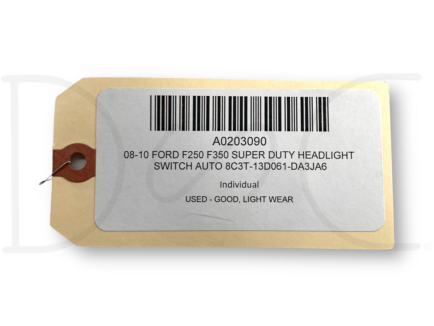 08-10 Ford F250 F350 Super Duty Headlight Switch Auto 8C3T-13D061-Da3Ja6