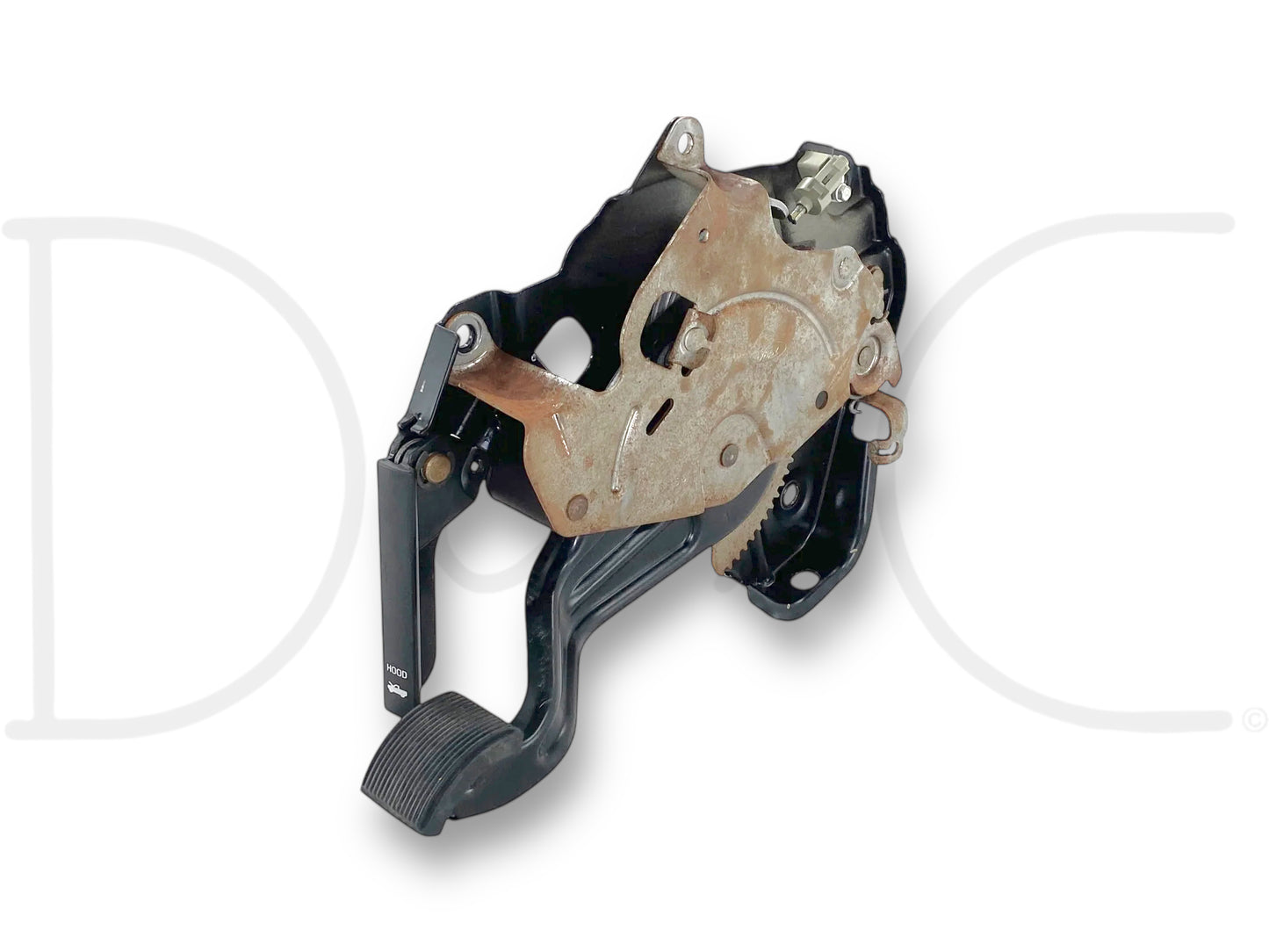 08-10 Ford F250 F350 Emergency Parking Brake Pedal Hood Release Assembly OEM