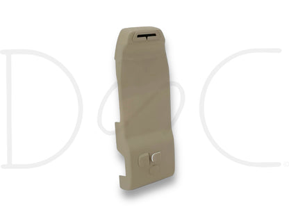 08-10 Ford F250 F350 Middle Center Seat Seatbelt Cover Trim Panel Stone OE