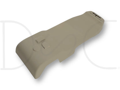 08-10 Ford F250 F350 Middle Center Seat Seatbelt Cover Trim Panel Stone OE