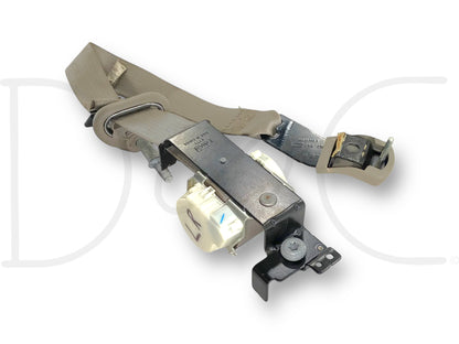 08-10 Ford F250 F350 LH Left Driver Rear Seat Belt Seatbelt Stone OE