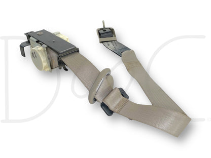 08-10 Ford F250 F350 RH Right Passenger Rear Seat Belt Seatbelt Stone OE