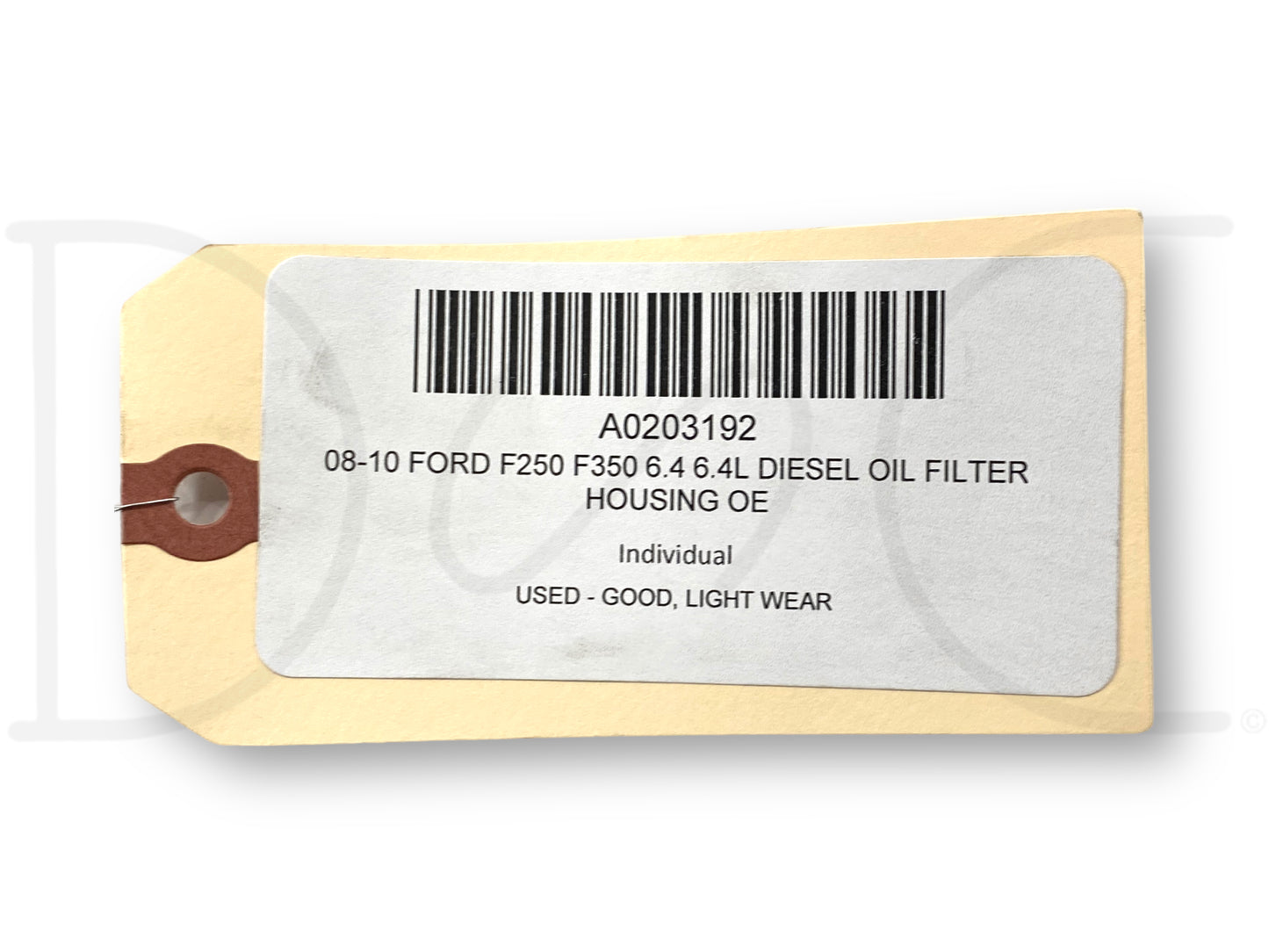 08-10 Ford F250 F350 6.4 6.4L Diesel Oil Filter Housing OE