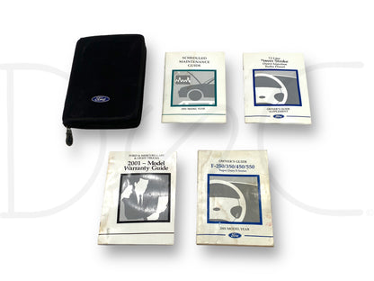 2001 Ford F250 F350 Super Duty 7.3 Diesel Owners Manual Guide Kit Packet OE 01