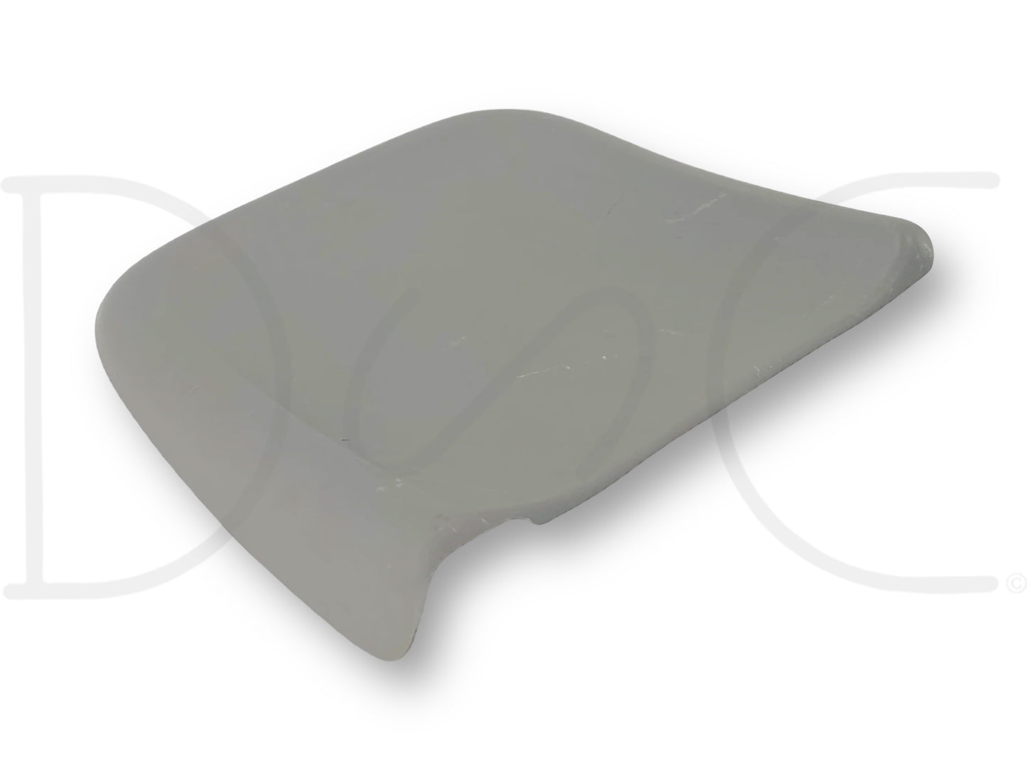 01-07 Ford F250 F350 LH Left Driver Front Seat Back Plastic Trim Gray OEM