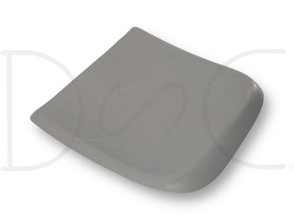 01-07 Ford F250 F350 LH Left Driver Front Seat Back Plastic Trim Gray OEM
