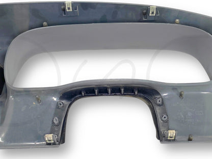 99-04 Ford F250 F350 Super Duty Dash Bezel Radio Cluster Trim Panel Gray OE