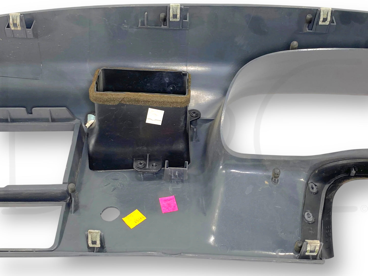 99-04 Ford F250 F350 Super Duty Dash Bezel Radio Cluster Trim Panel Gray OE