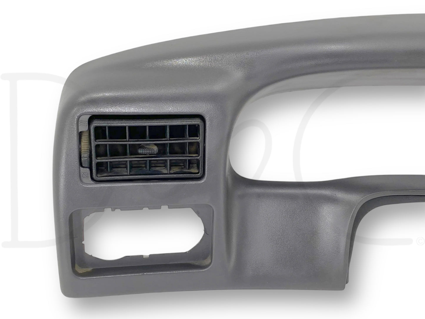 99-04 Ford F250 F350 Super Duty Dash Bezel Radio Cluster Trim Panel Gray OE