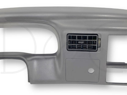 99-04 Ford F250 F350 Super Duty Dash Bezel Radio Cluster Trim Panel Gray OE