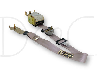 99-04 Ford F250 F350 Extended Cab LH Left Driver Rear Seat Belt Seatbelt Gray