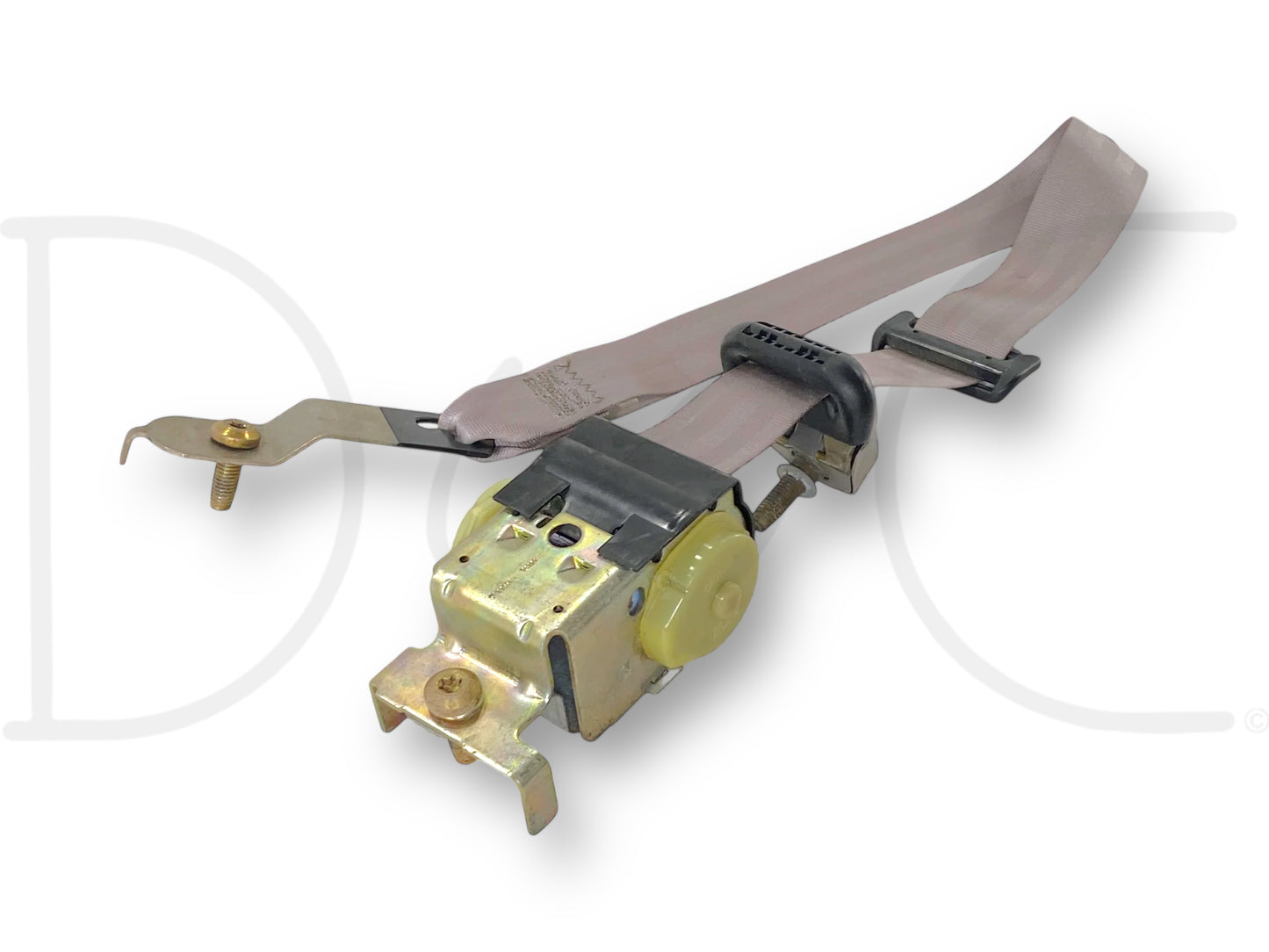 99-04 Ford F250 F350 Extended Cab LH Left Driver Rear Seat Belt Seatbelt Gray